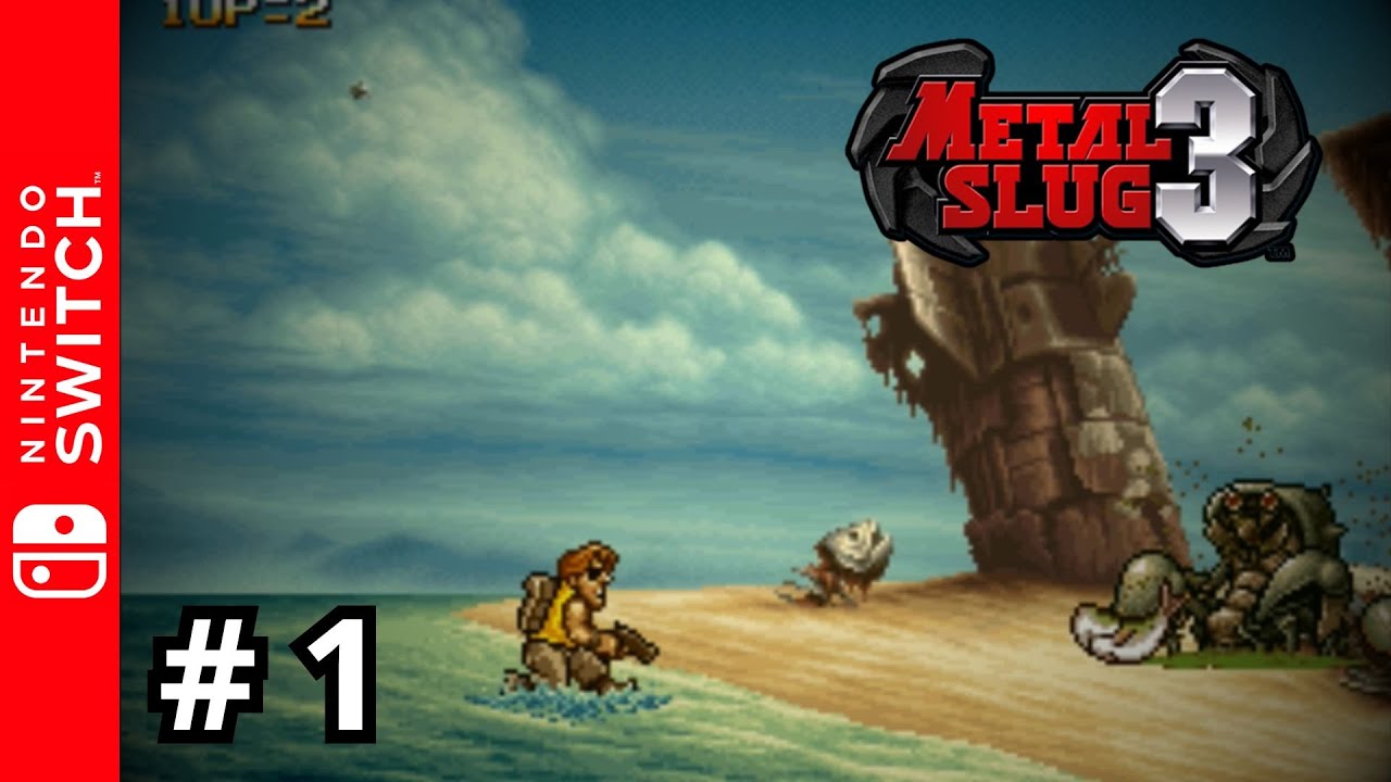 Metal Slug 3: Misión 01. Cangrejos mutantes! Bajas subacuáticas​​ 🔫​  