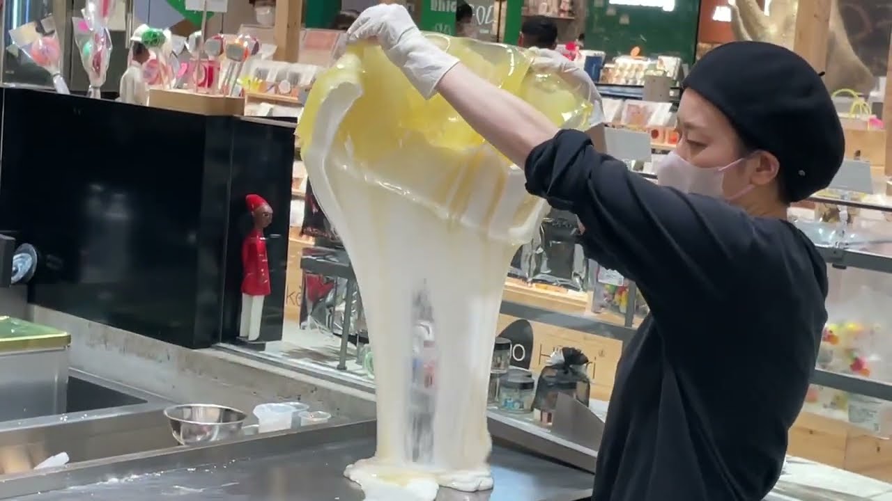 【PAPABUBBLE｜パパブブレ】手作りキャンディーの作り方 Japanese Street Food