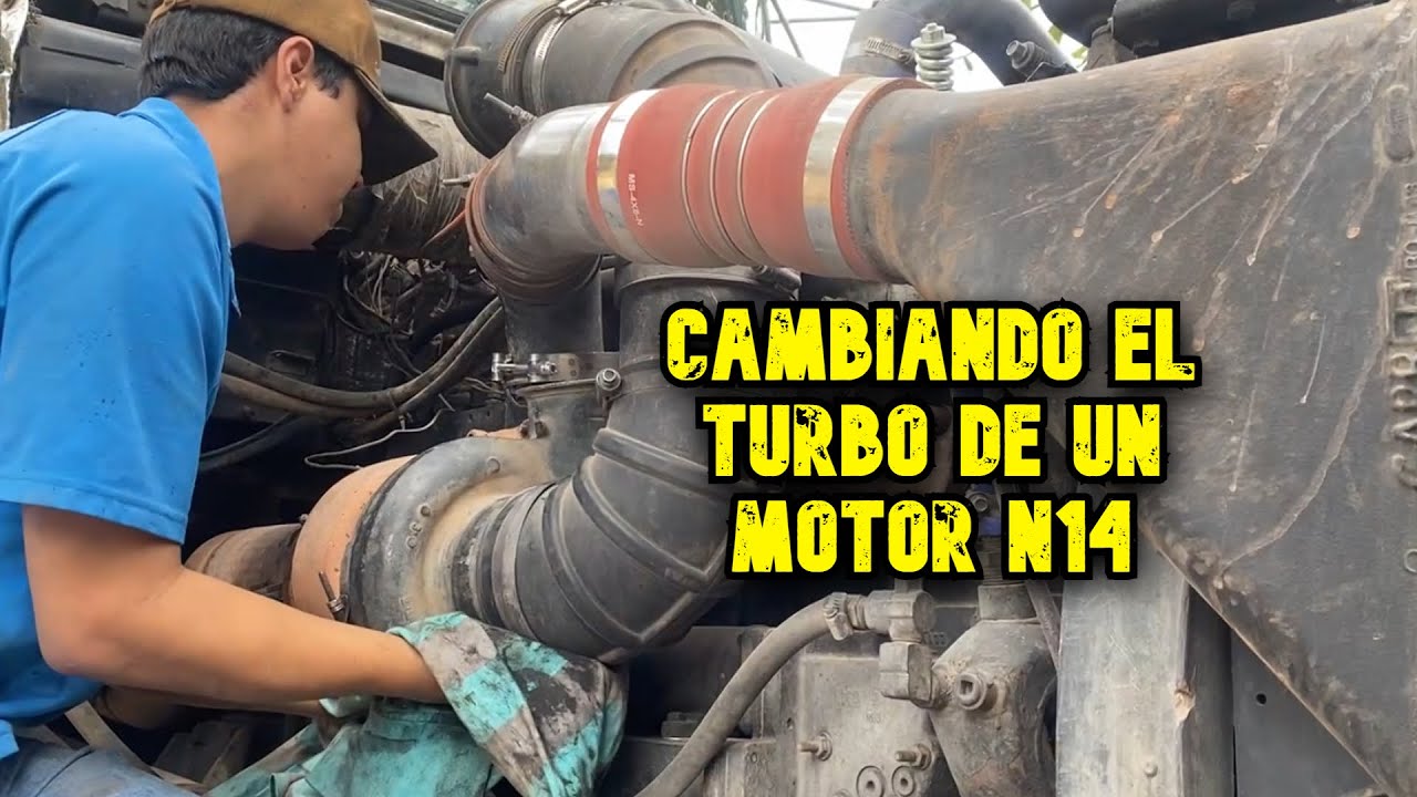 DE ESTA MANERA SE CAMBIA EL TURBO DE UNA N14🛠️🚛🚚