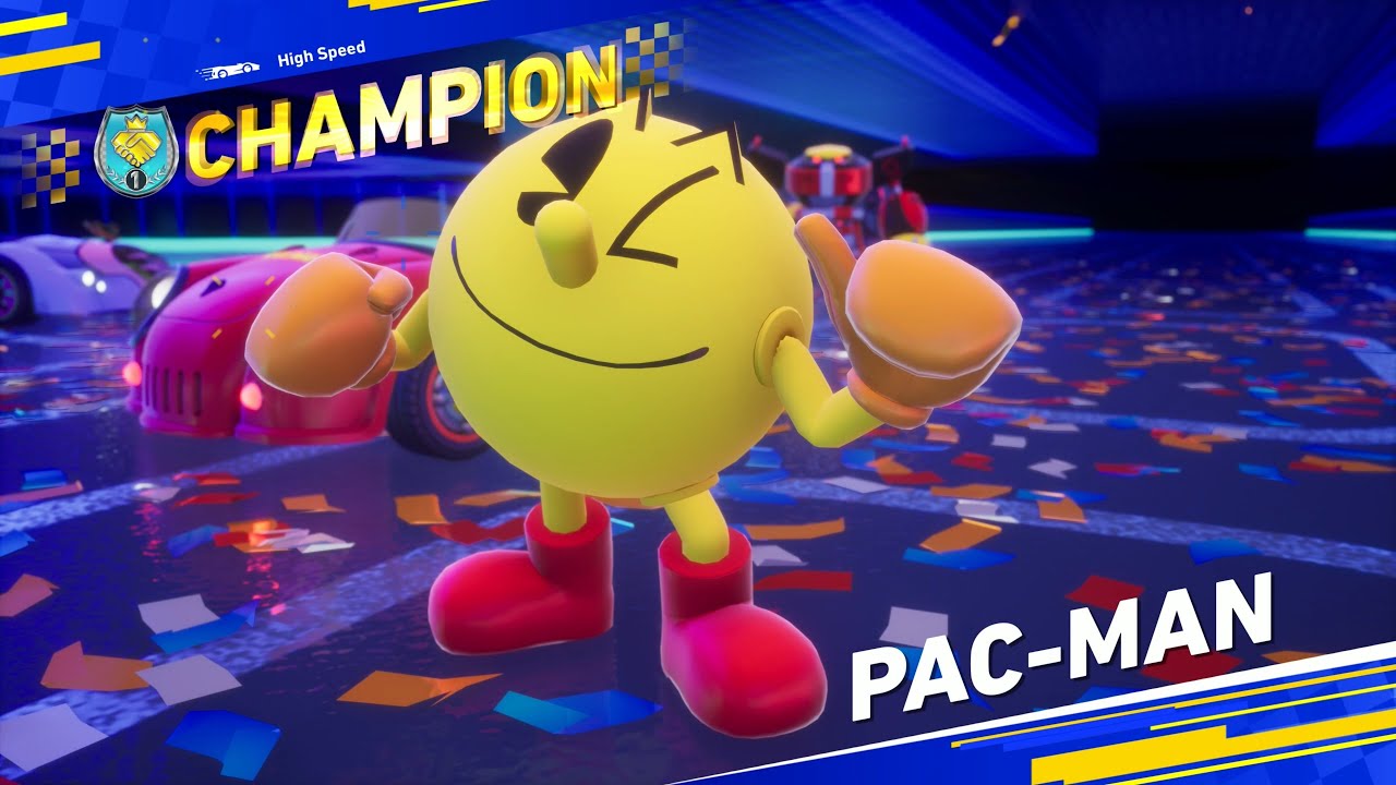 Sonic Racing CrossWorlds - Pac-Man DLC Gameplay (PS5)