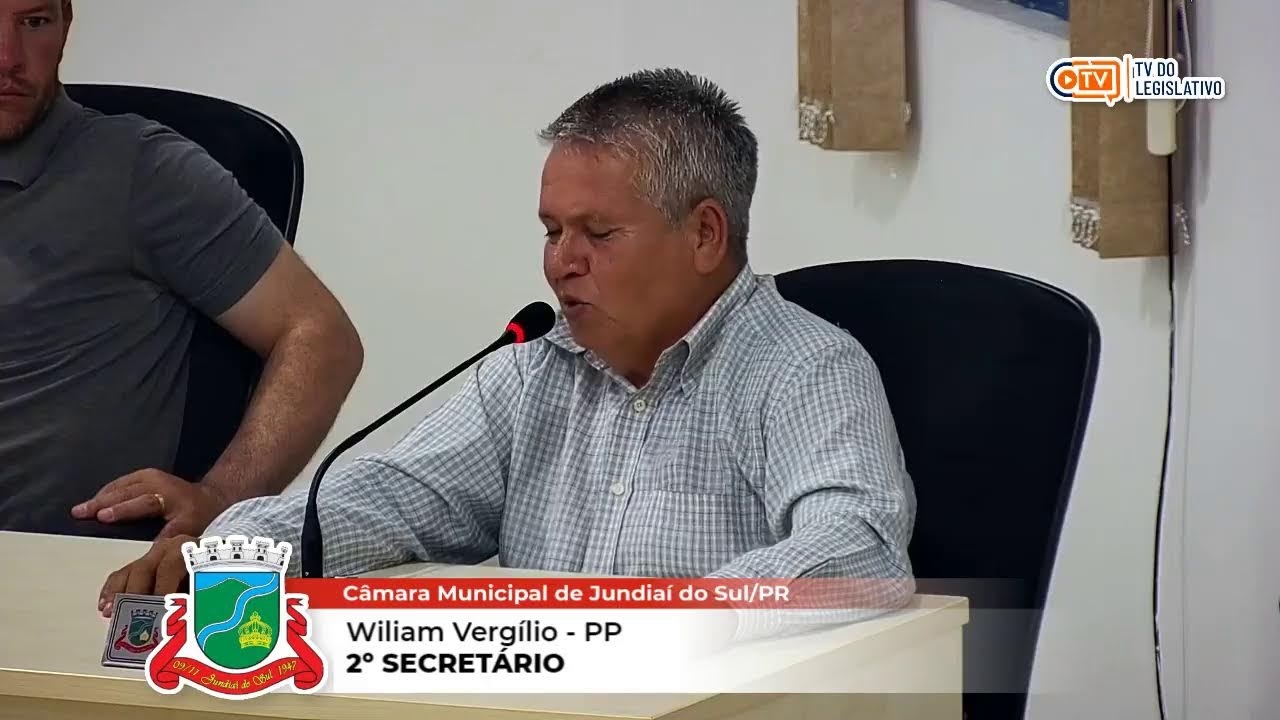 40ª Sessão Ordinária da Câmara Municipal de Jundiaí do Sul/Pr.
