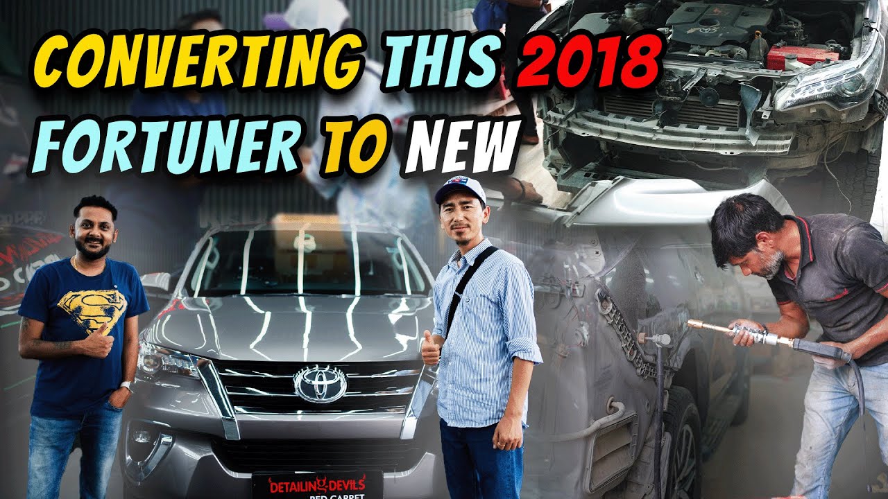 Full Body & Paint Restoration For This 6yr OLD FORTUNER | ETU Studio