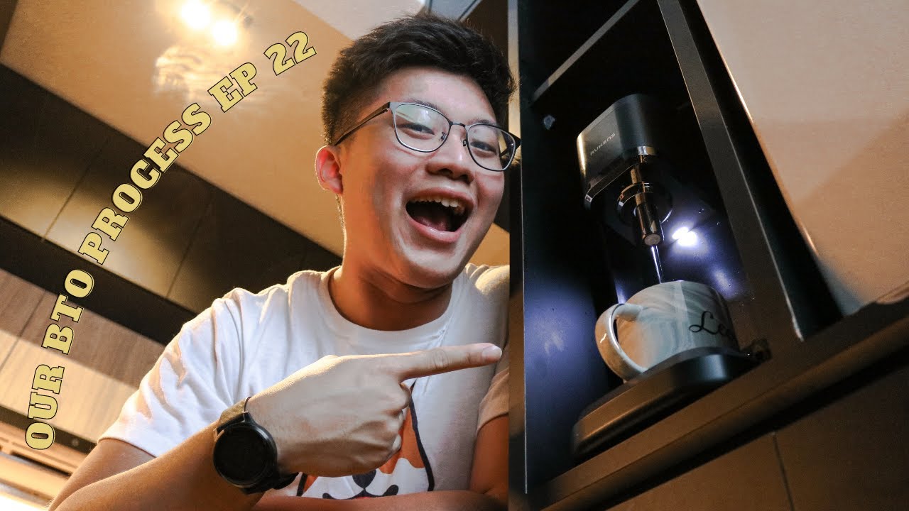 WATER DISPENSER & BOMB SHELTER RACK | 3-ROOM HDB TOP FLOOR 🏠 | OUR BTO PROCESS EP22