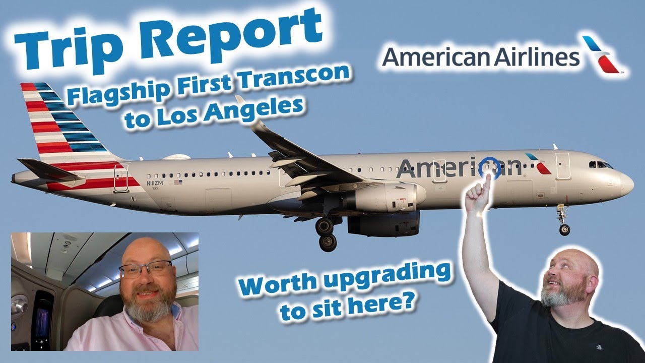 Флагманский рейс первого класса American Airlines в Лос-Анджелес