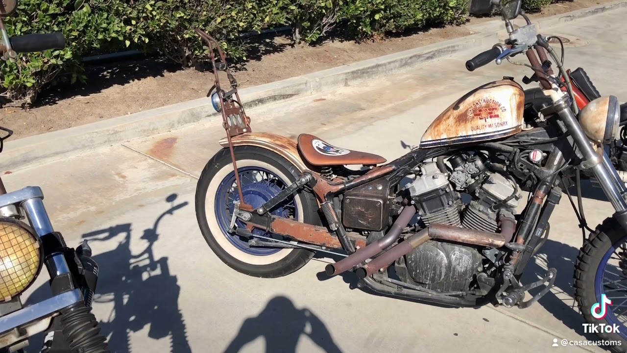 A few bikes from my shop #bobbermotorcycle  #hondabobber #bobberstyle