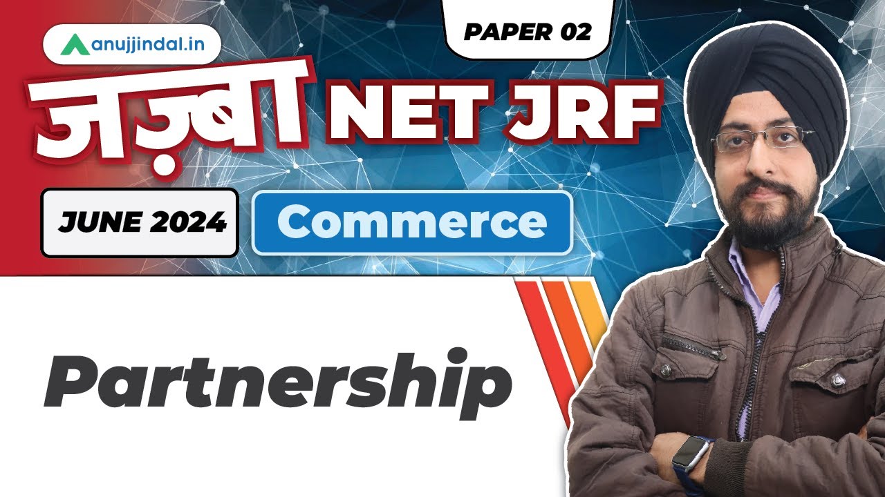 UGC NET June 2024 | Partnership for UGC NET | UGC NET Commerce Preparation | Anuj Jindal