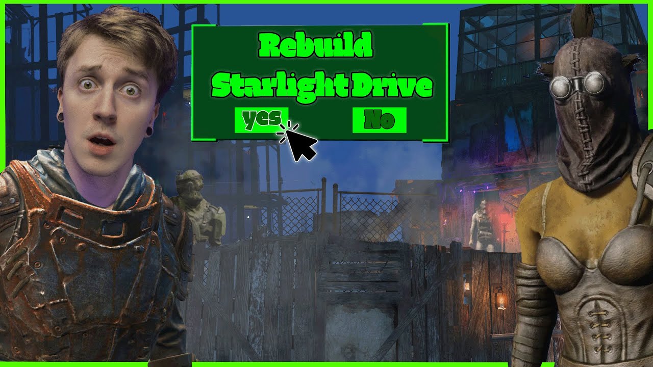 I Turned Starlight Drive into a RAIDER Settlement...