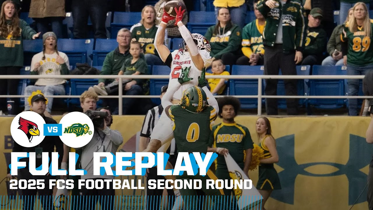HUGE UPSET: Illinois State vs. North Dakota State in 2025 FCS playoffs | FULL REPLAY