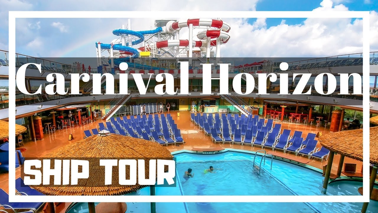 Carnival Horizon Cruise Ship Video Tour Deck by Deck Review