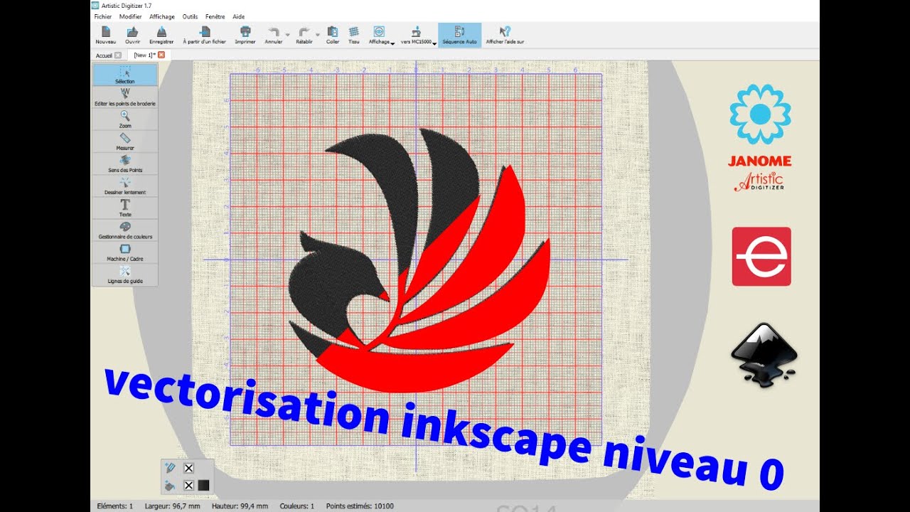 vectorisation par inkscape niveau 0