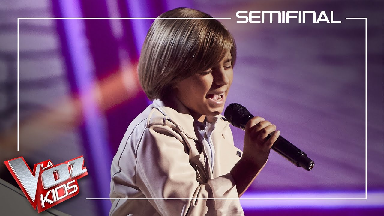 Jesús Montero canta 'No me doy por vencido' | Semifinal | La Voz Kids Antena 3 2021