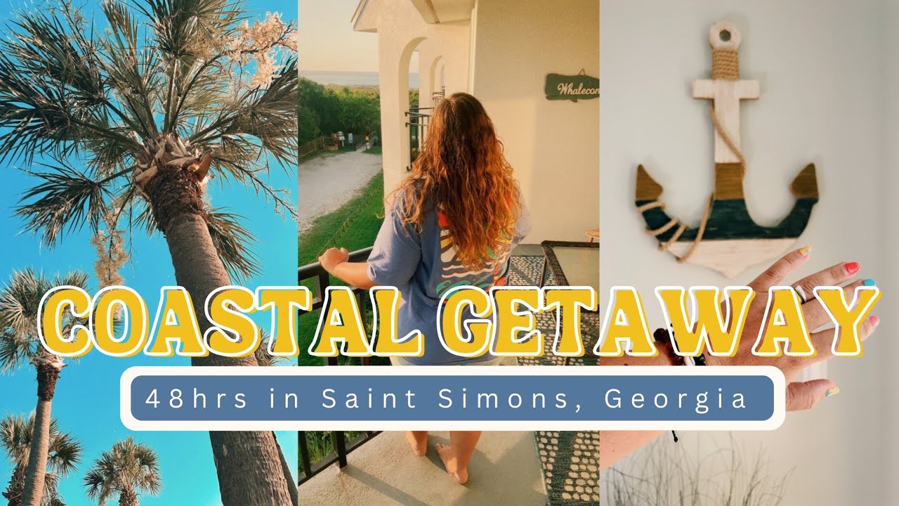 Coastal Getaway ☀️ 48 Hours in Saint Simons Island, Georgia