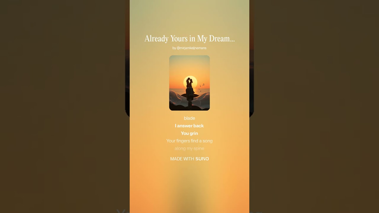 Already Yours in My Dreams (Pop Funk)