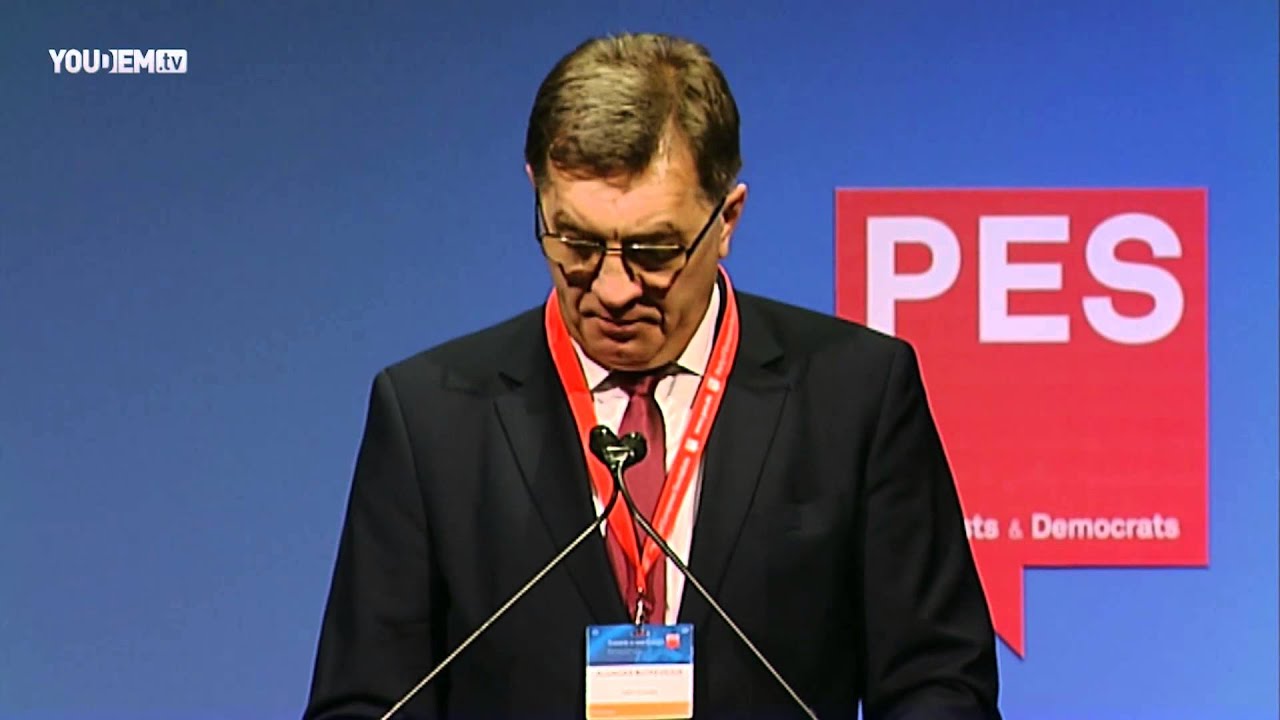 Algirdas Butkevičius' speech - PES Congress