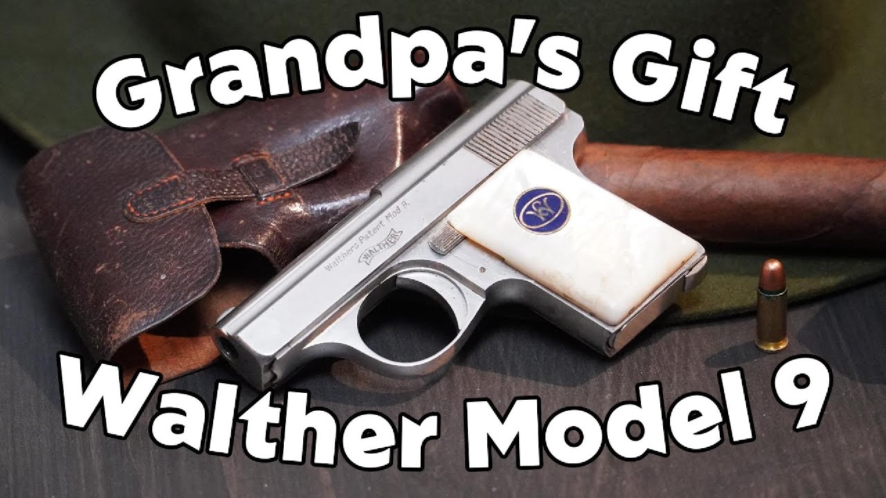 Walther Model 9 - 6.35 Browning Pocket Pistol