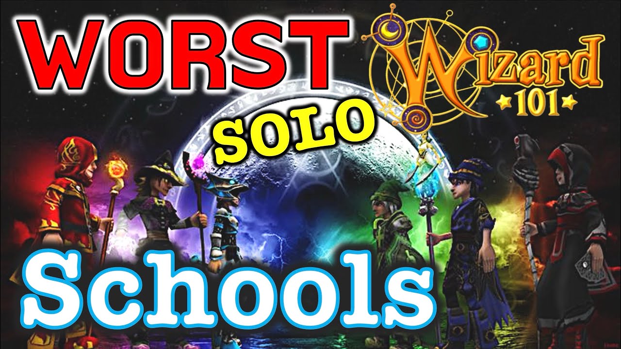 Wizard101 — Рейтинг ХУДШИХ школ для обучения соло!