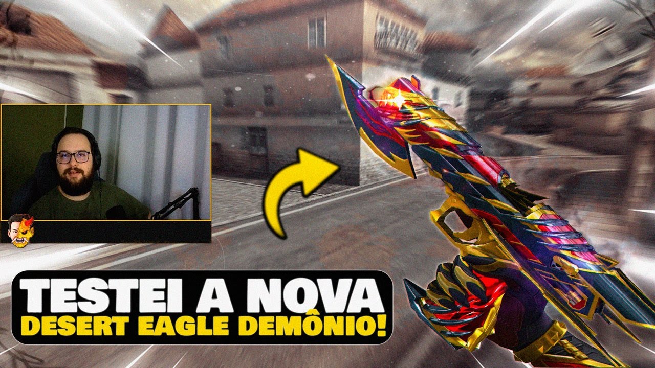 TESTEI A NOVA DESERT EAGLE DEMÔNIO! 😈 | CrossFire