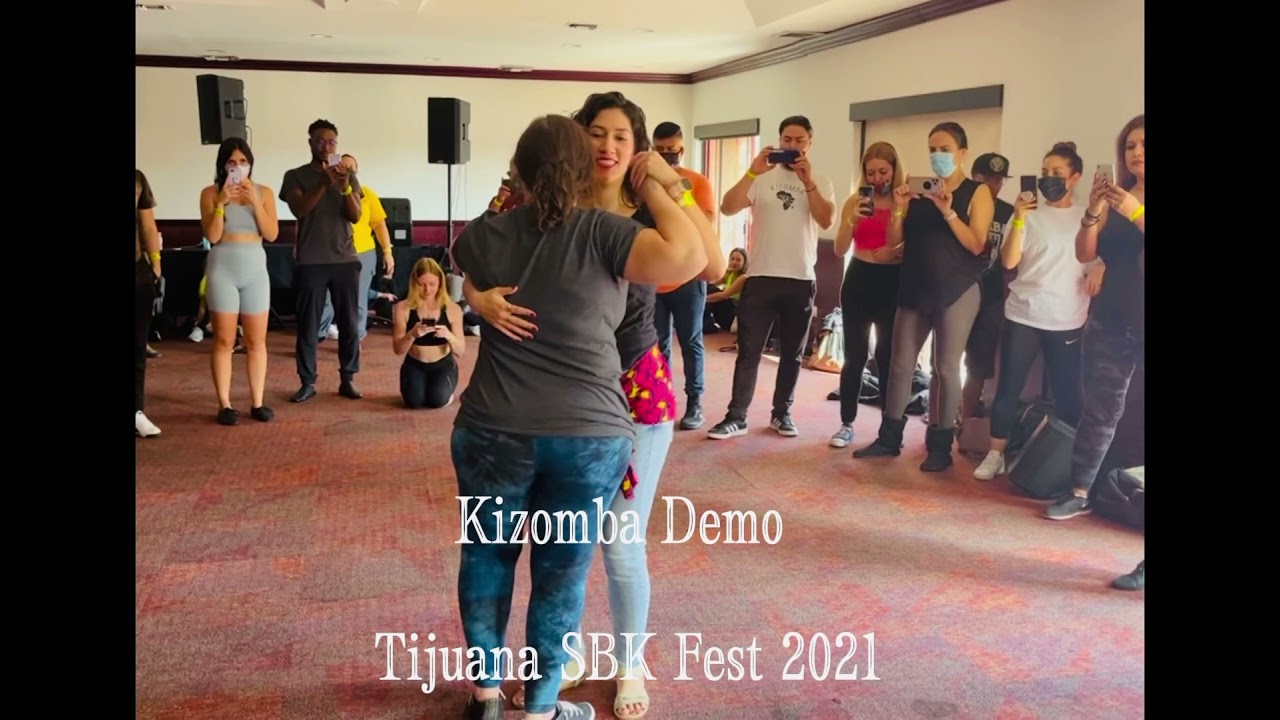 Kizomba Demo: Galitzine y Lucia Nogueira at TijuanaSBKFest