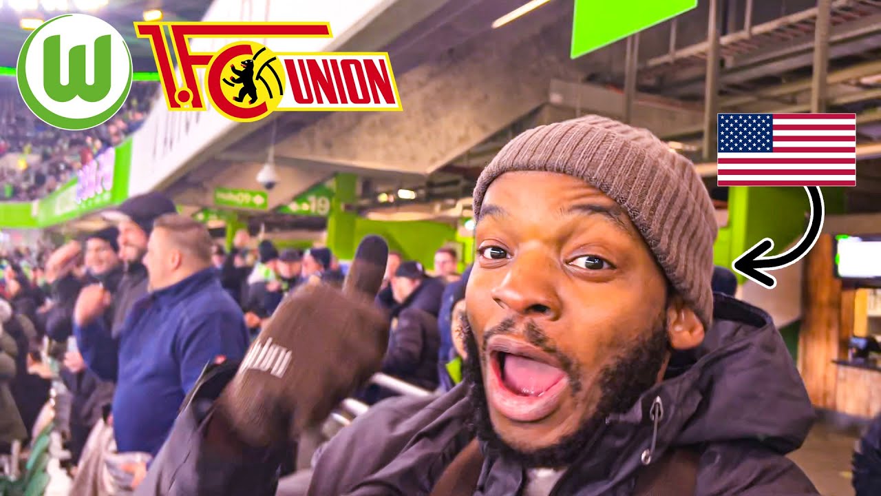 AMERICAN FAN'S GREAT EXPERIENCE AT VFL WOLFSBURG VS UNION BERLIN!