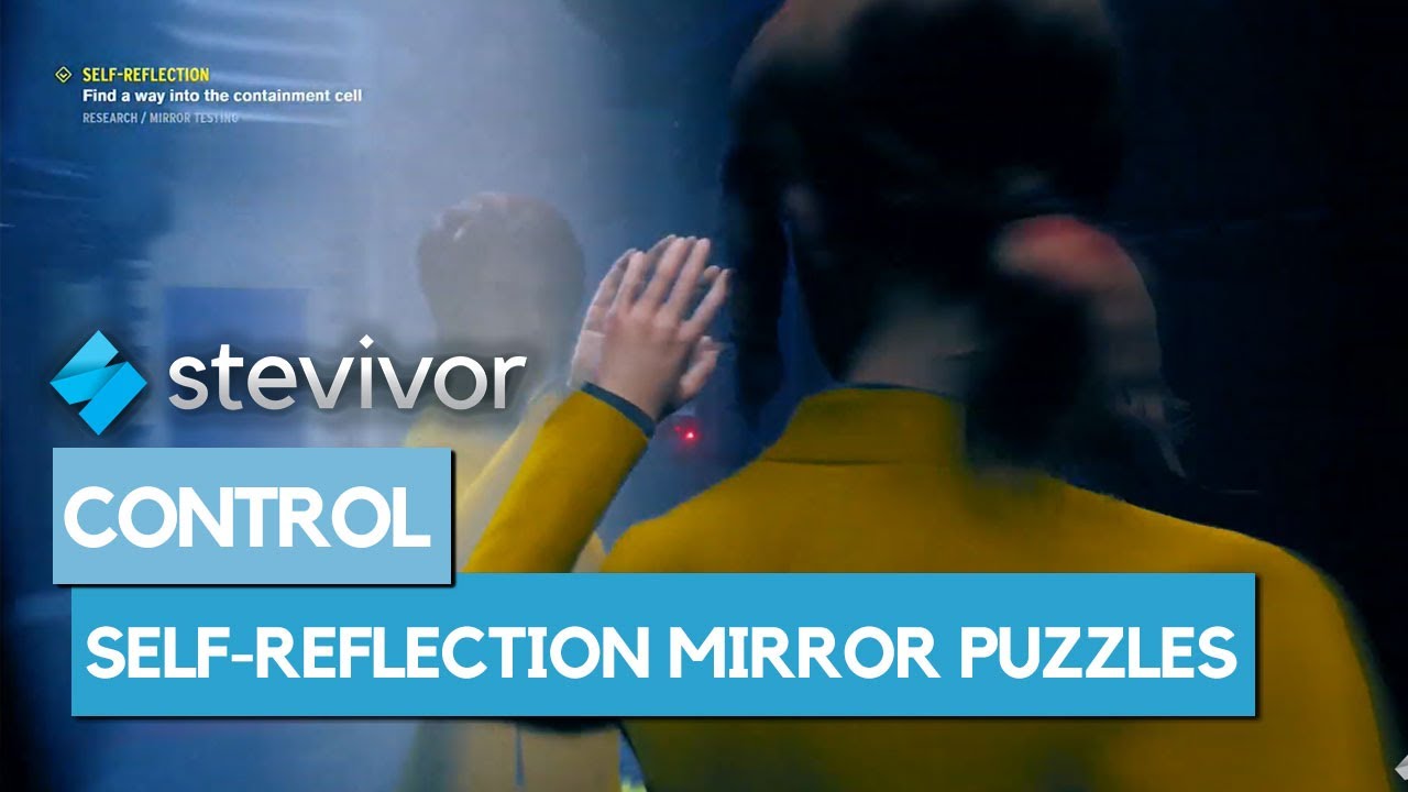 Control: Self reflection mirror puzzles