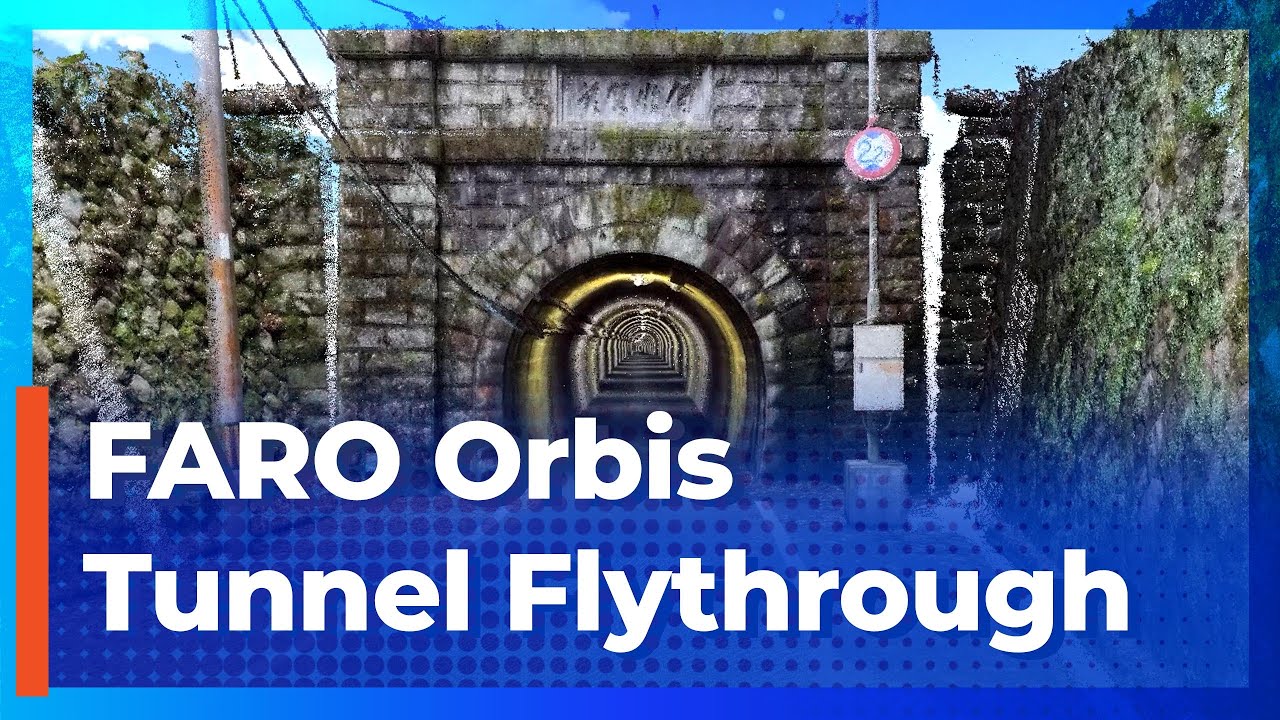Tunnel Scan with the FARO Orbis Premium Mobile Scanner