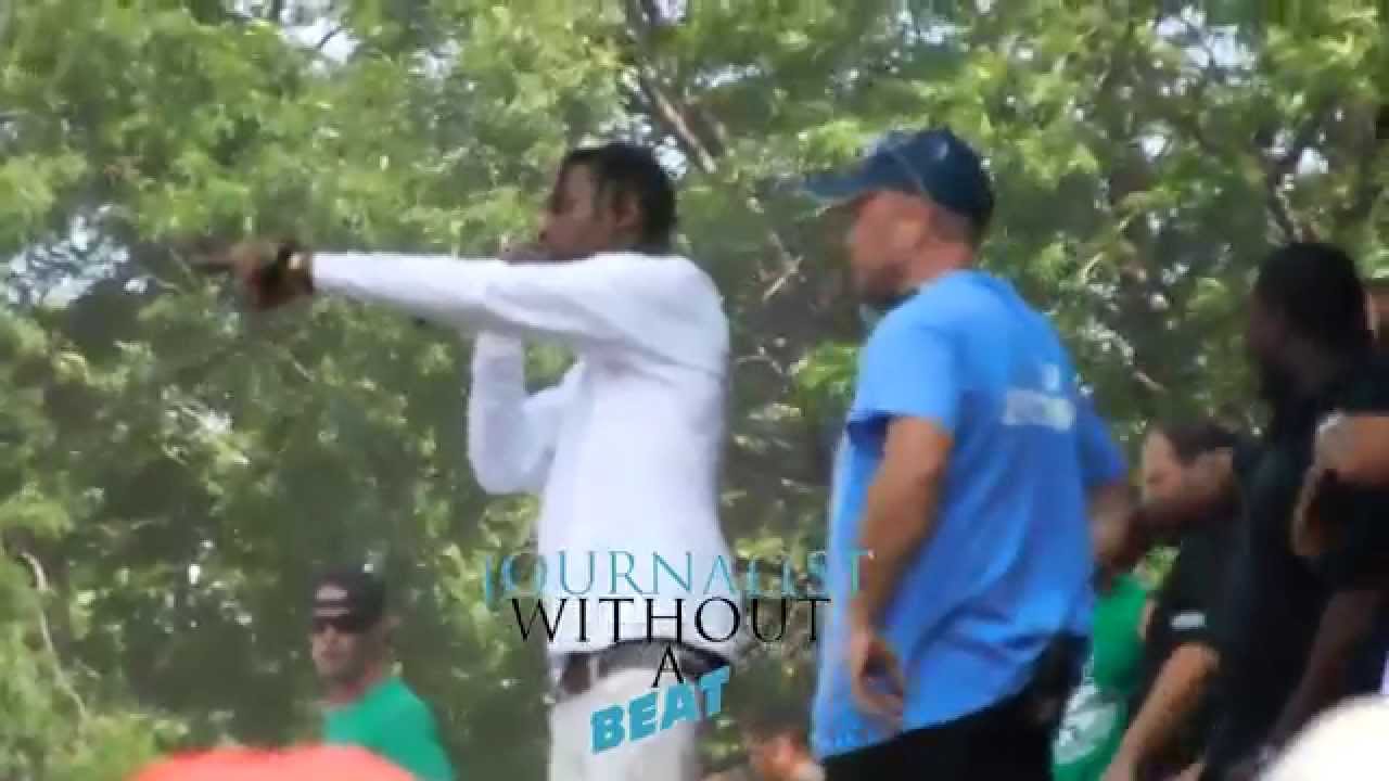 Exclusive Footage: Travi$ Scott causes mayhem and almost shuts down Lollapalooza!