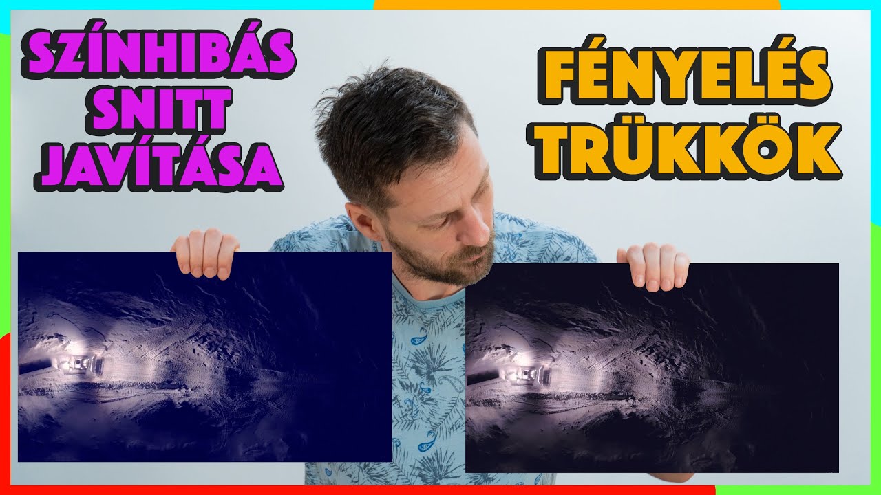 Sz&iacute;nhib&aacute;s snitt jav&iacute;t&aacute;sa - F&eacute;nyel&eacute;s tr&uuml;kk&ouml;k - Premiere Pro Lumetri // Mixlevi