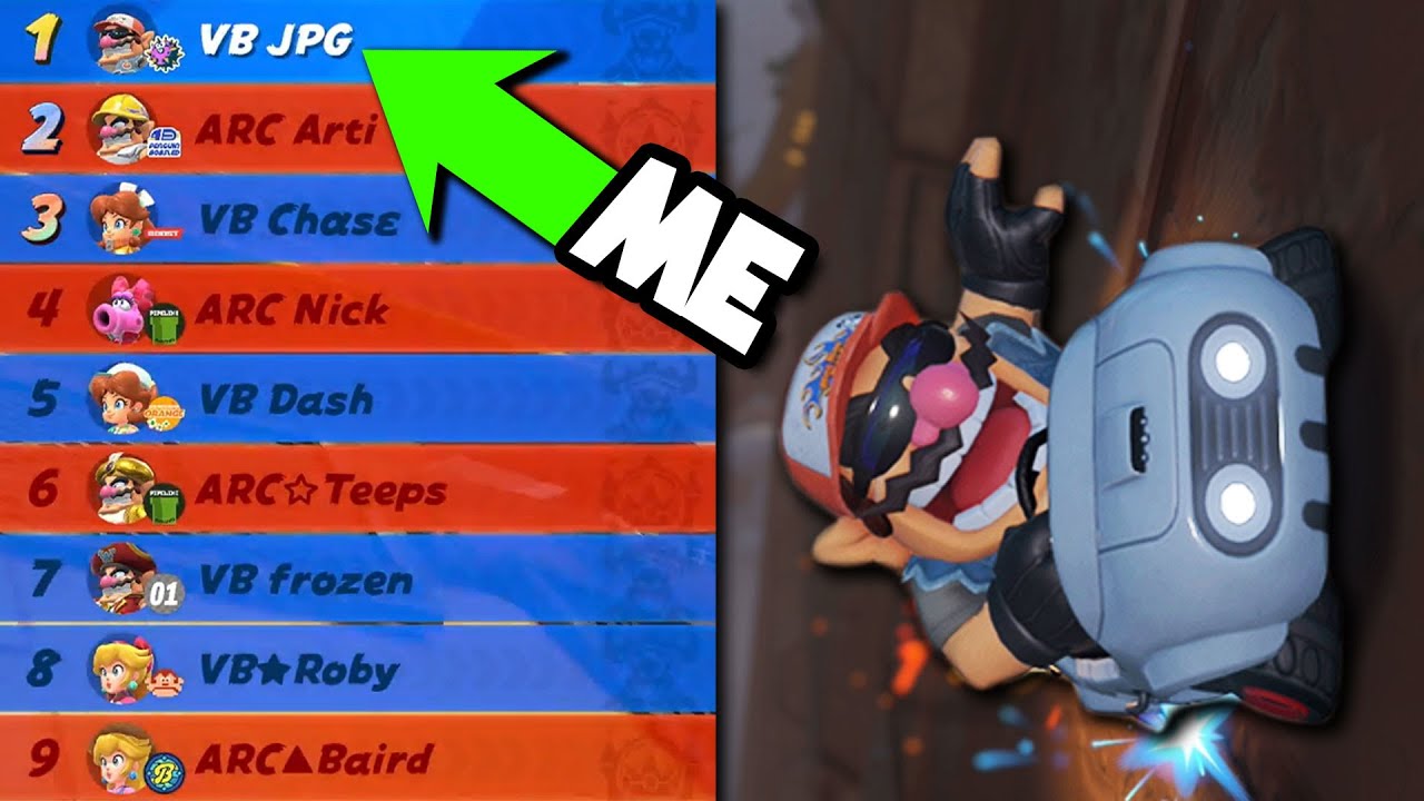 I Played COMPETITIVE Mario Kart World!