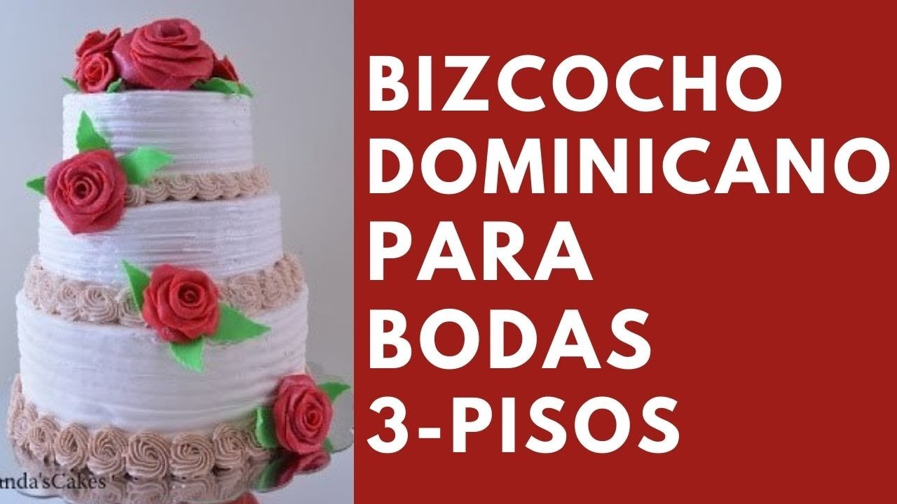 Bizcocho Dominicano 3-pisos