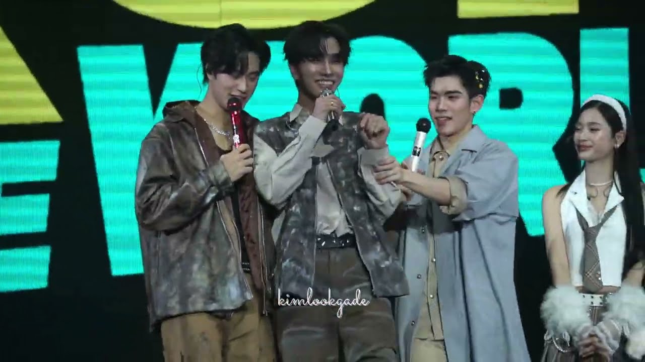 240901 เจมีไนน์โฟร์ท (GeminiFourth) - talk w/ guests (Ment6) #GFRunTheWorldConcertD2