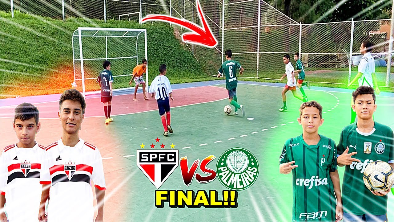 GRANDE FINAL PALMEIRAS vs SÃO PAULO COPA DO BRASIL JOGO 5 vs 5 #06 ‹ Rikinho ›