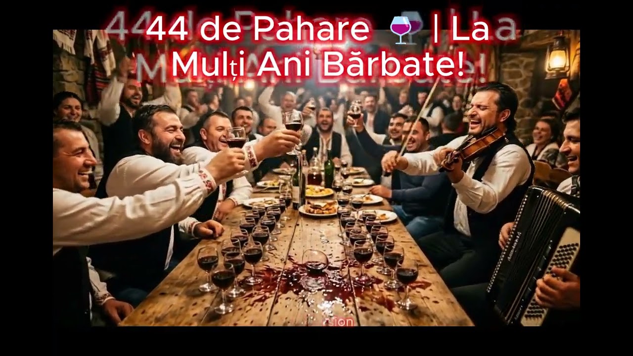 44 de Pahare 🍷 | La Mulți Ani Bărbate! | Petrecere de 9 Martie | Muzică Lăutărească de Chef 2026 |