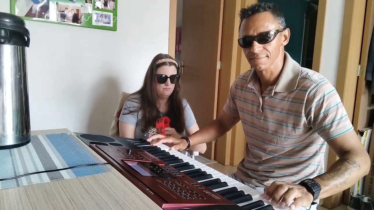 Minha Timidez, KLB. Teclado Ctk 6250 Casio e Pandeirola. ❤️🤟🏿🙏🏿