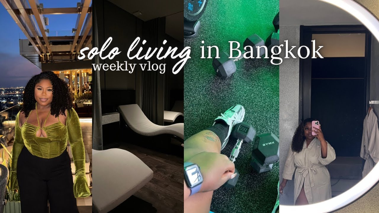 Solo Living in Bangkok| feeling alone while abroad , dinner dates, finding my tribe & more ❤️