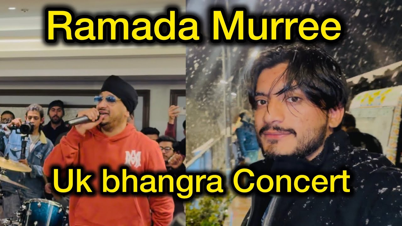 Murree Ramada Hotel UK Bhangra concert🥳