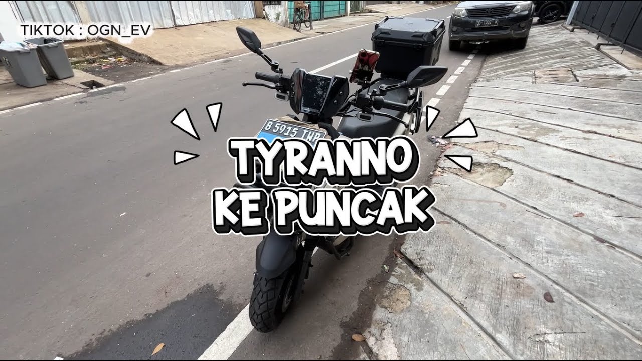Indomobil E-Motor Tyranno Ke Puncak