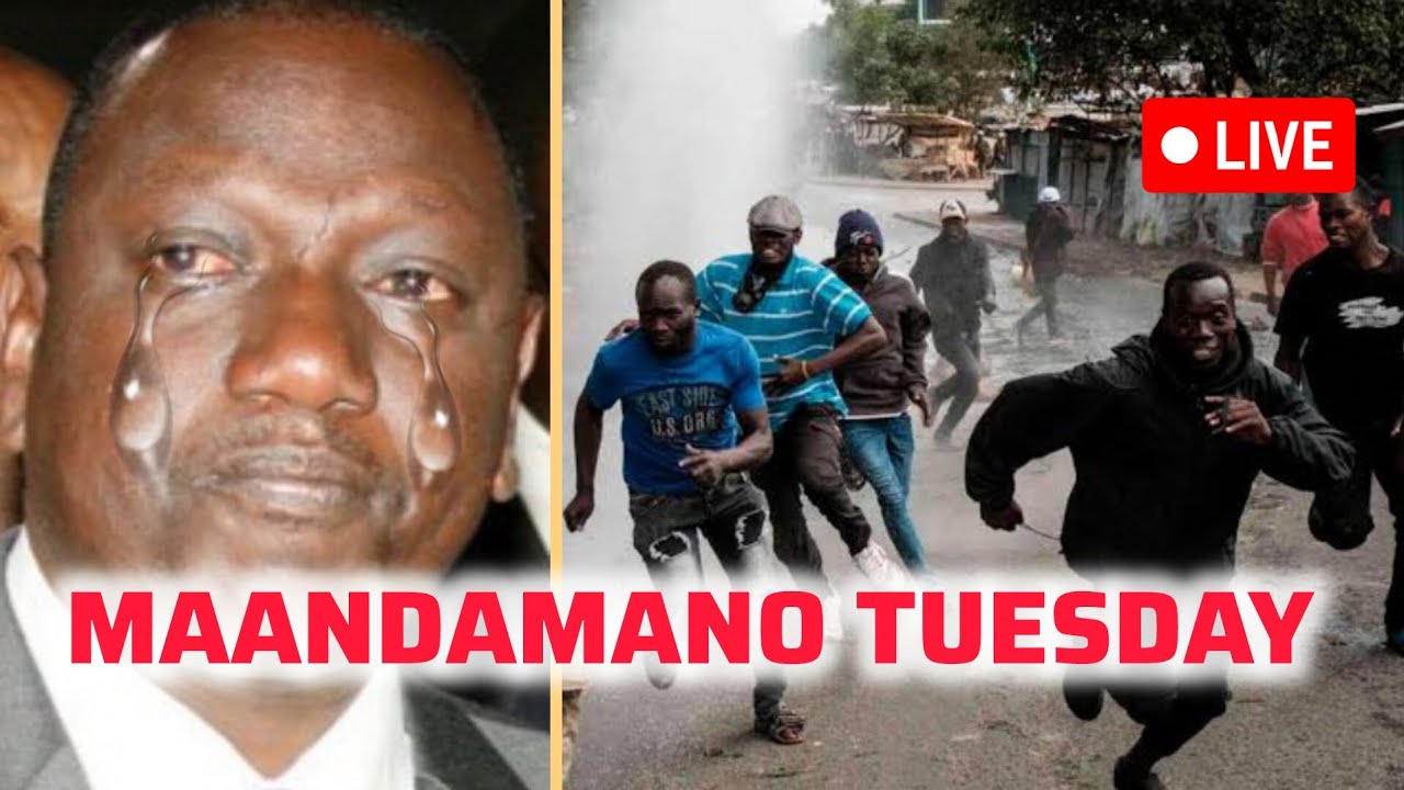 LIVE SITUATION IN NAIROBI, MAANDAMANO TUESDAY