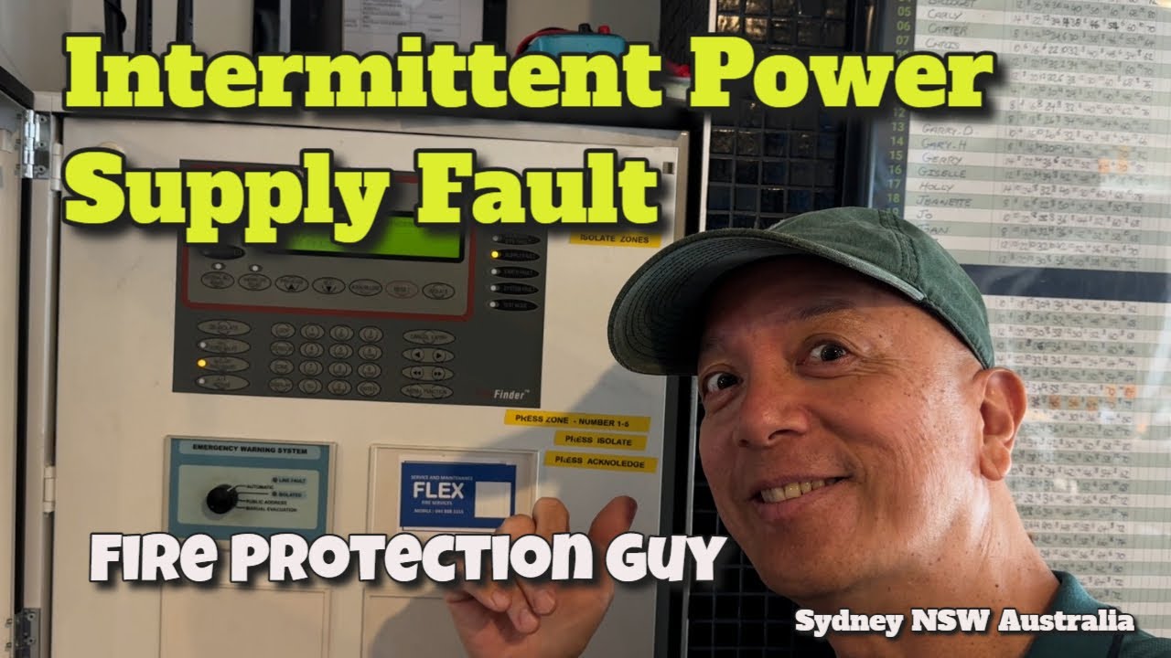 Ampac Fire Finder Power Supply Fault - Fire Detection System
