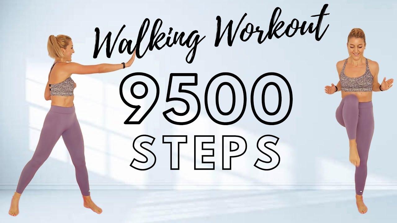 🔥9500 STEPS WORKOUT🔥STEADY STATE WALKING for Calorie Burn and Weight Loss🔥KNEE FRIENDLY🔥