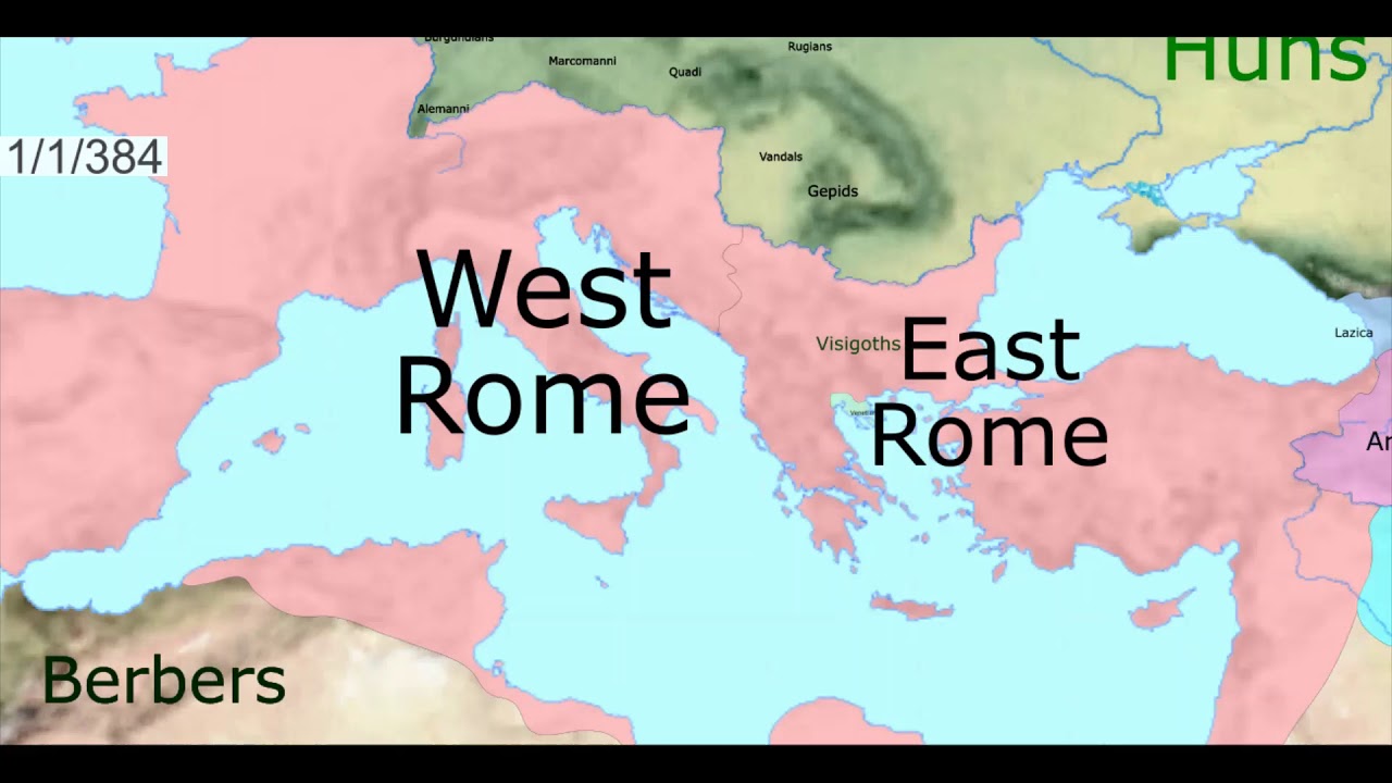History of the Mediterranean | Every Year (1600 BC - 1500 AD)