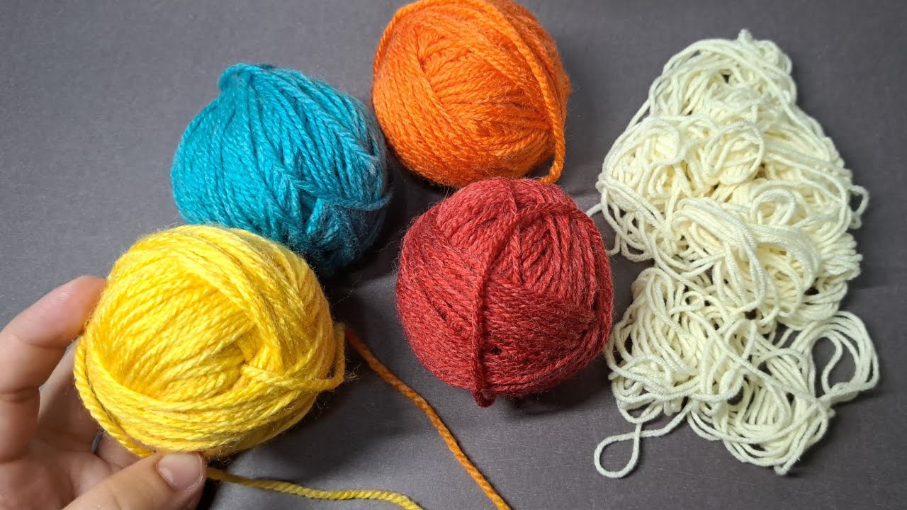 فكرة رائعة حقا !!😇 تعلميها في دقيقتين فقط 🧶🧶
