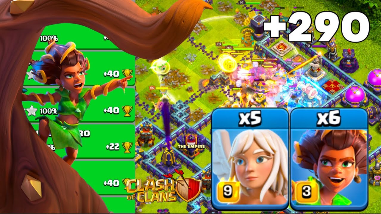 Simple Power: TH16 Queen Charge Root Rider Crushing Legend League Attacks!