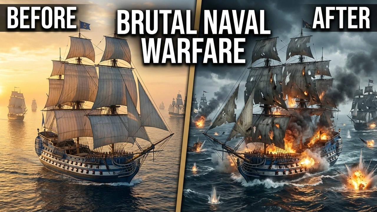 Brutal Naval Warfare | World of Sea Battle PvP