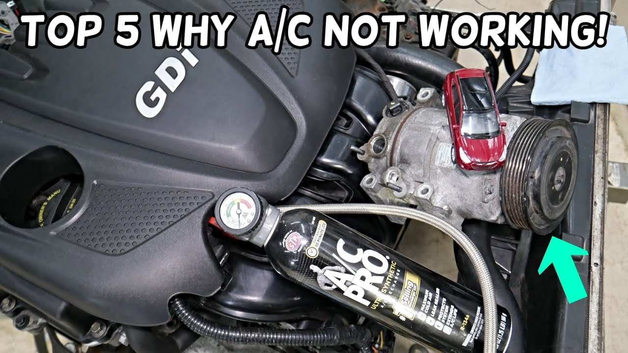 TOP 5 WHY AC AIR CONDITIONER DOES NOT WORK ON HYUNDAI TUCSON, AC BLOWS HOT WARM