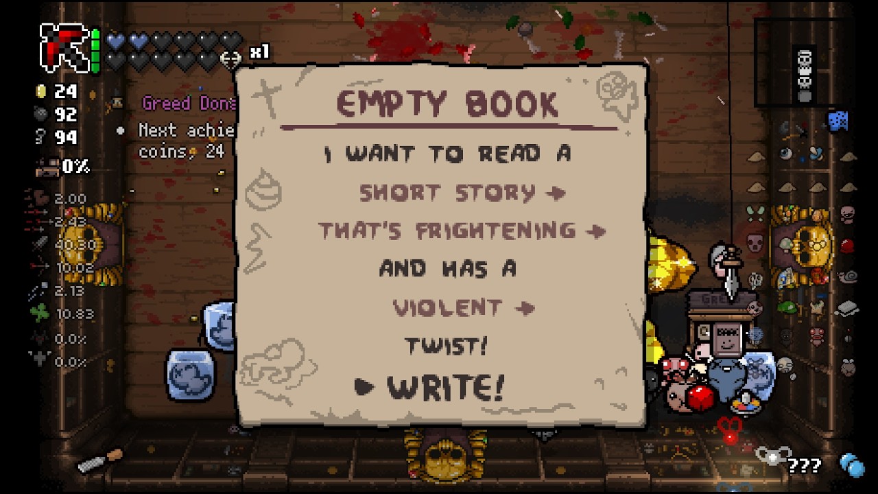 Don't watch the greed run
