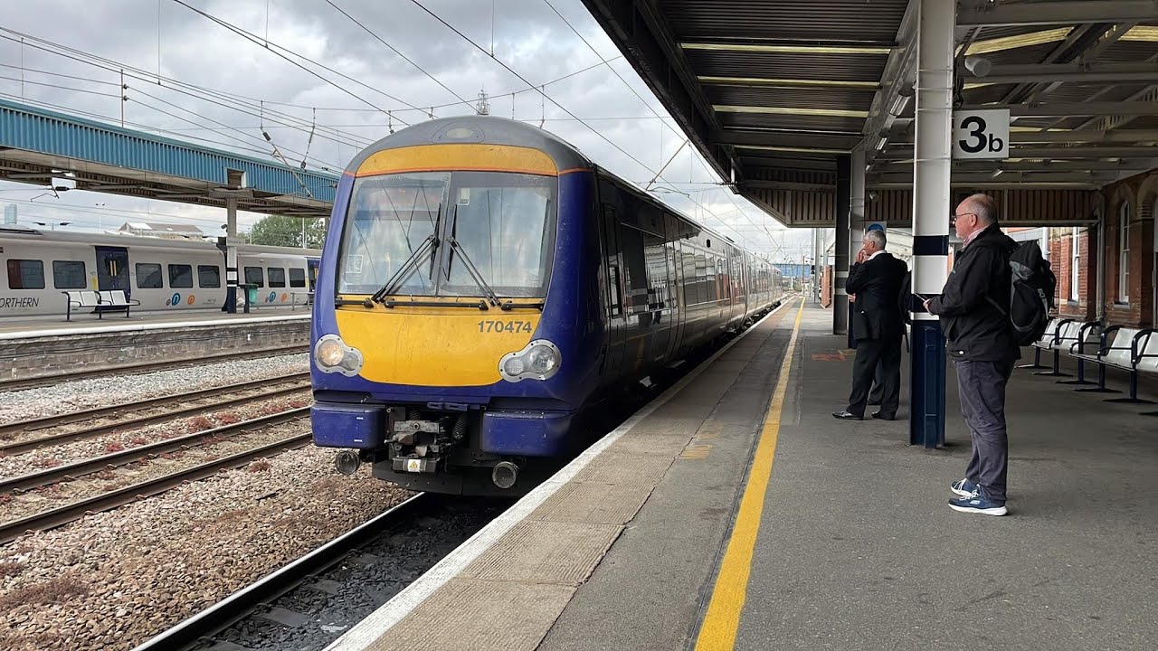 Northern 170 Trains - Doncaster to Sheffield Rail Ride