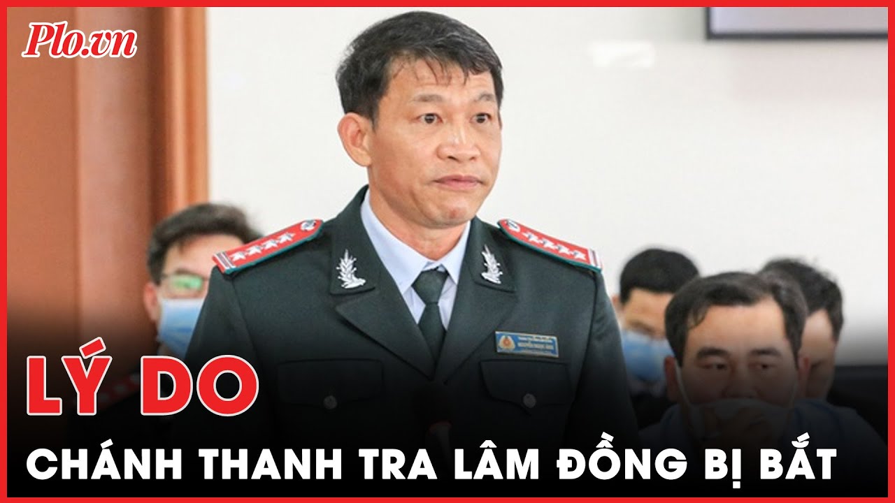 Lý do Chánh Thanh tra tỉnh Lâm Đồng bị bắt | PLO