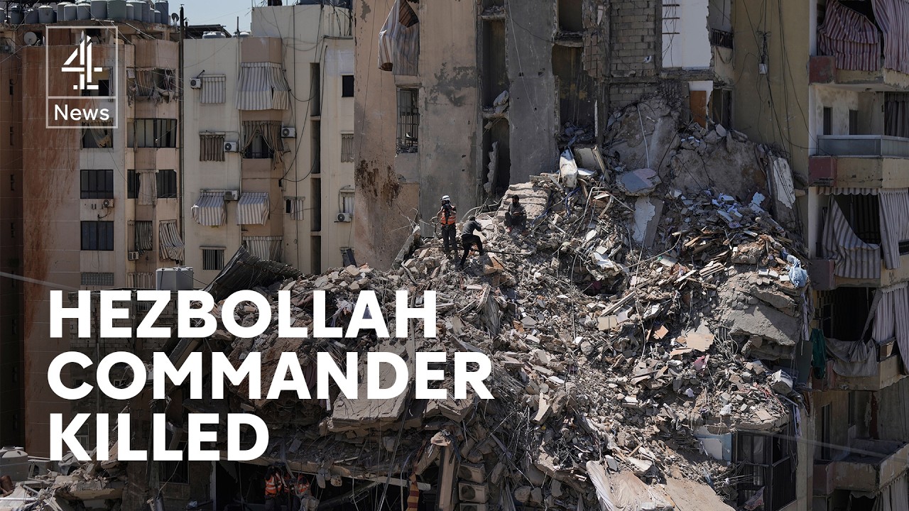 Hezbollah commander killed in Beirut strike, Israel says