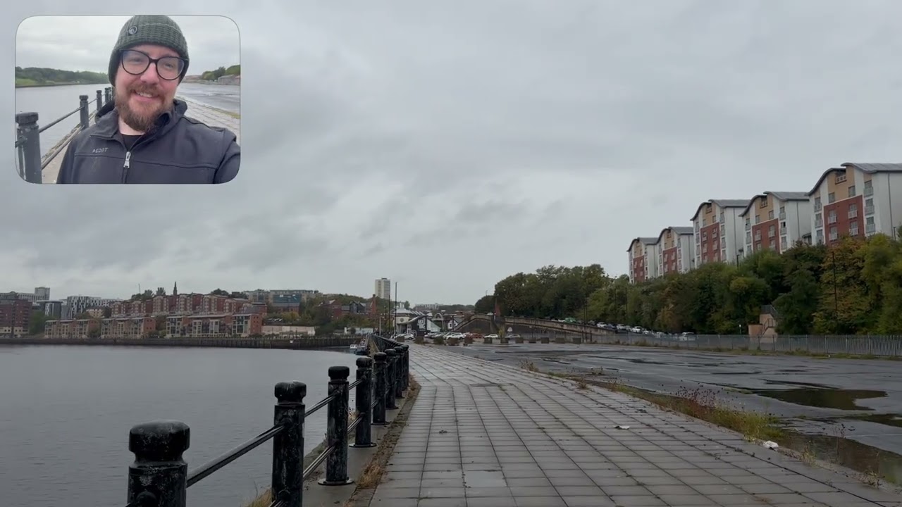 От церкви Святого Петра до набережной | Великобритания | Прогулка по Тайну