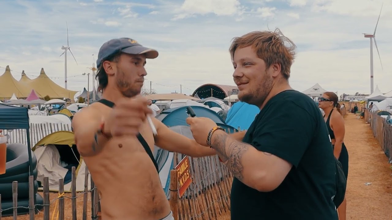 Rampage Open Air Camping interviews with Slipp